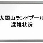 太閤山ランドプール2025の混雑状況や回避のコツは？休憩所やアクセスは？