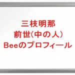 三枝明那の前世(中の人)はBeeの理由は?プロフィールやSNSや彼女は?