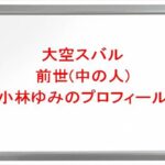 大空スバルの前世(中の人)は小林ゆみの理由は？プロフィールや彼氏やSNSは？