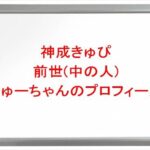 神成きゅぴの前世(中の人)はきゅーちゃんの理由は？プロフィールや彼氏やSNSは？