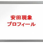 安田現象は何者で性別は?年齢や本名やプロフィールは?結婚や彼女やSNSは?