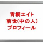 青桐エイトの前世は誰？中の人の顔バレや年齢や本名やプロフィールは？結婚や彼女やSNSは？