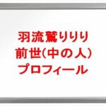 羽流鷲りりりの前世は?中の人の顔バレや年齢や本名やプロフィールは?結婚や彼氏やSNSは?